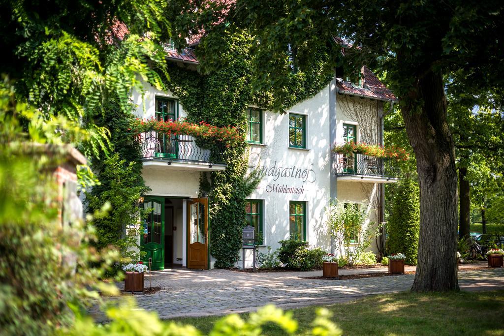 Landgasthof Zum Muehlenteich Eggersdorf  Exteriér fotografie